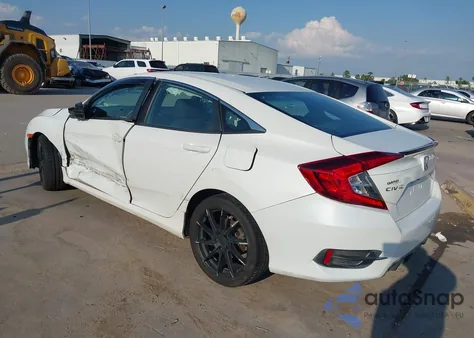2020 Honda Civic Sport from USA, damaged, VIN 19XFC2F84LE016207